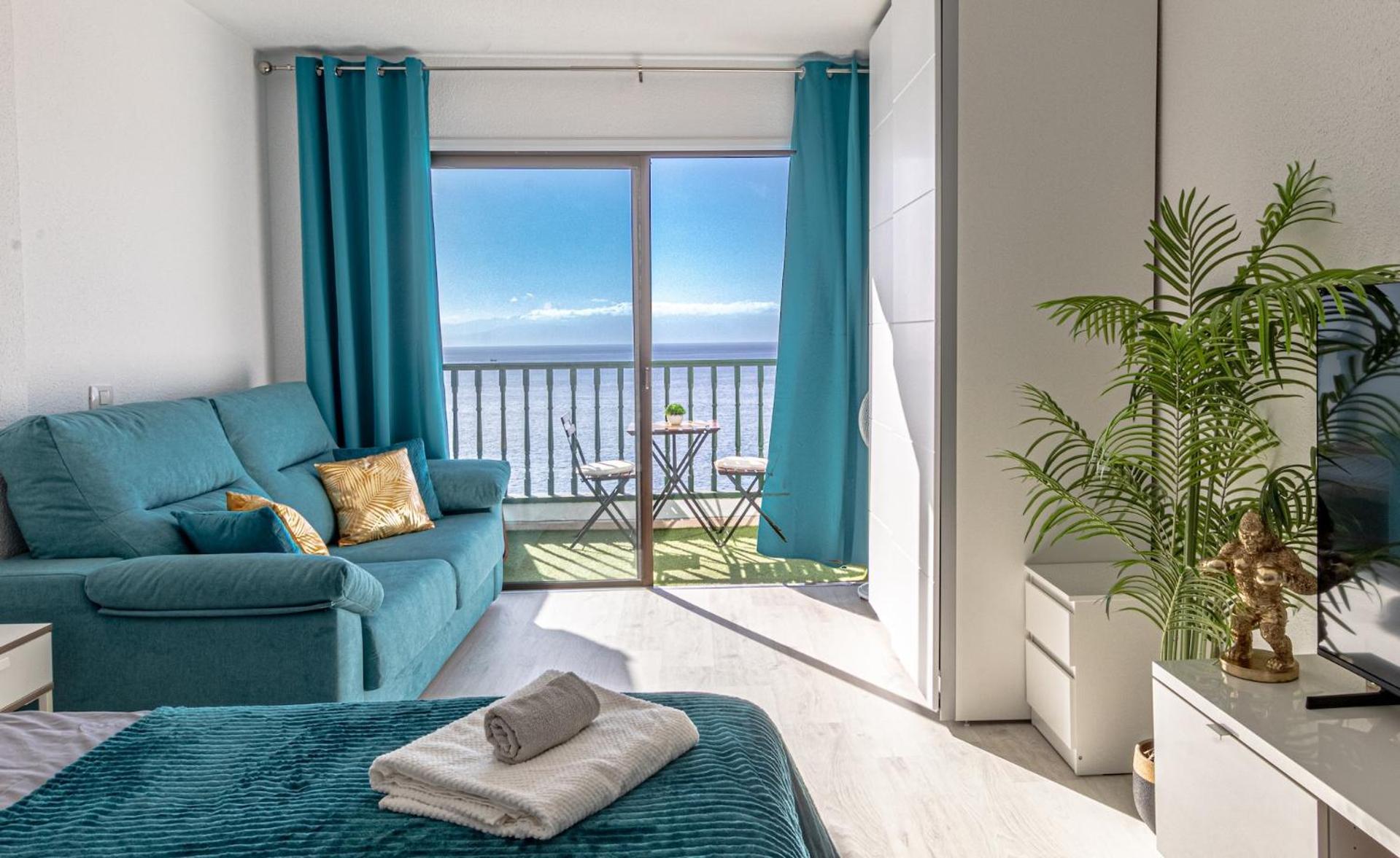 Oceanfront Studio By Dream Homes Tenerife Puerto de Santiago  Exteriör bild